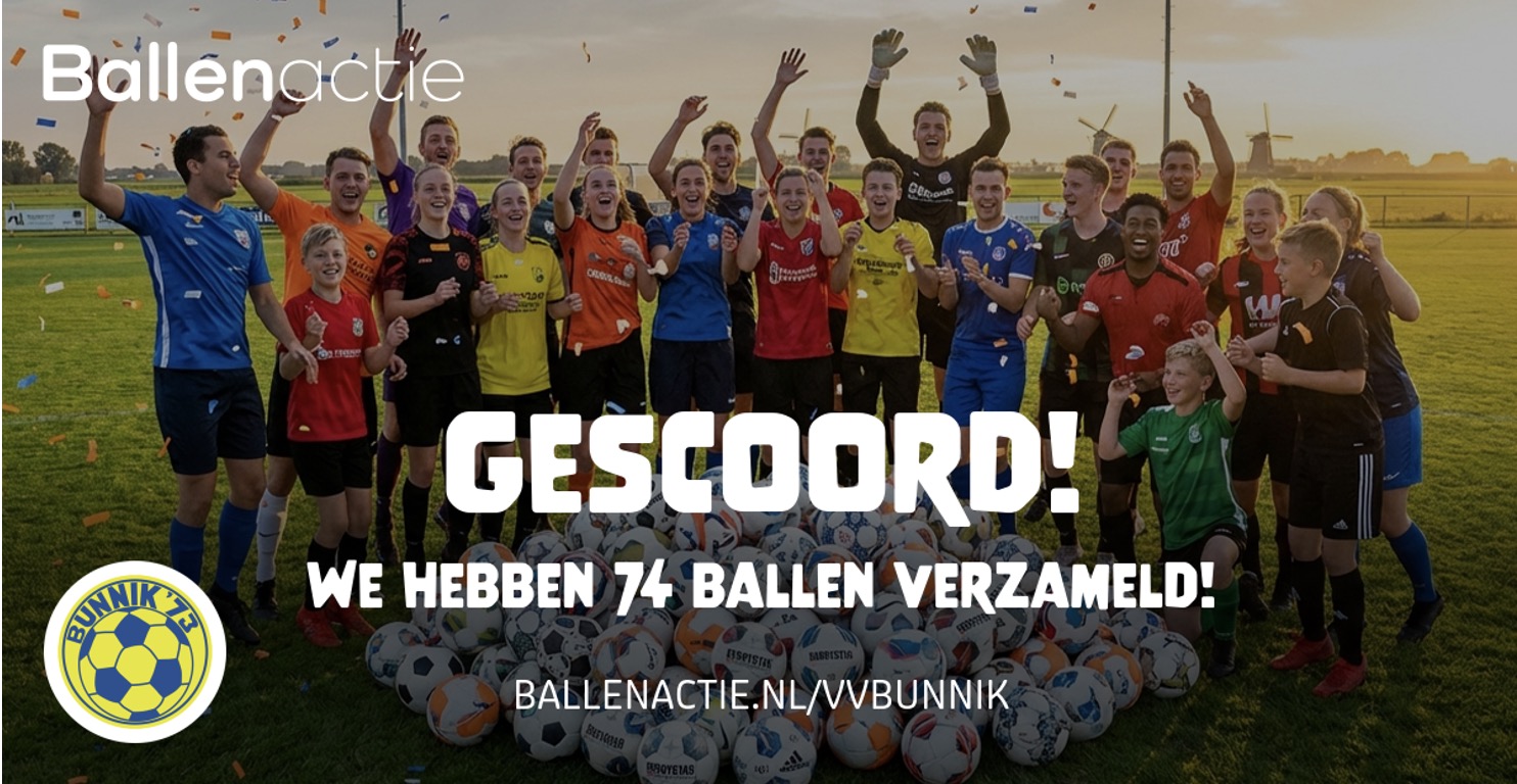 Mooi resultaat Ballenactie 2026